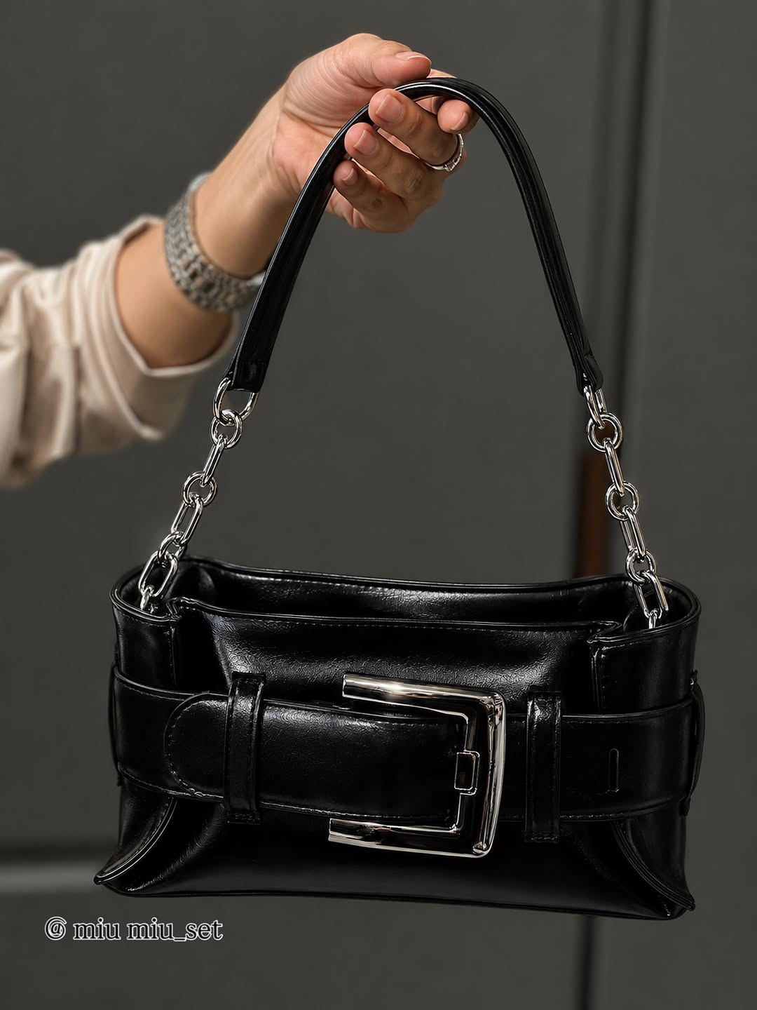 کیف جدید Miumiu Set سگک دار